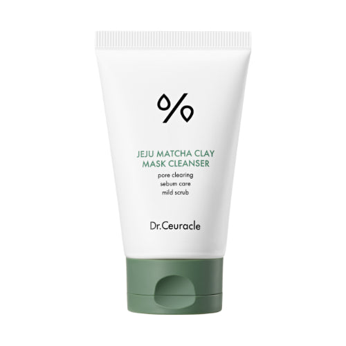 Limpiador de mascarilla de arcilla Jeju Matcha de DR.CEURACLE, 120 mL