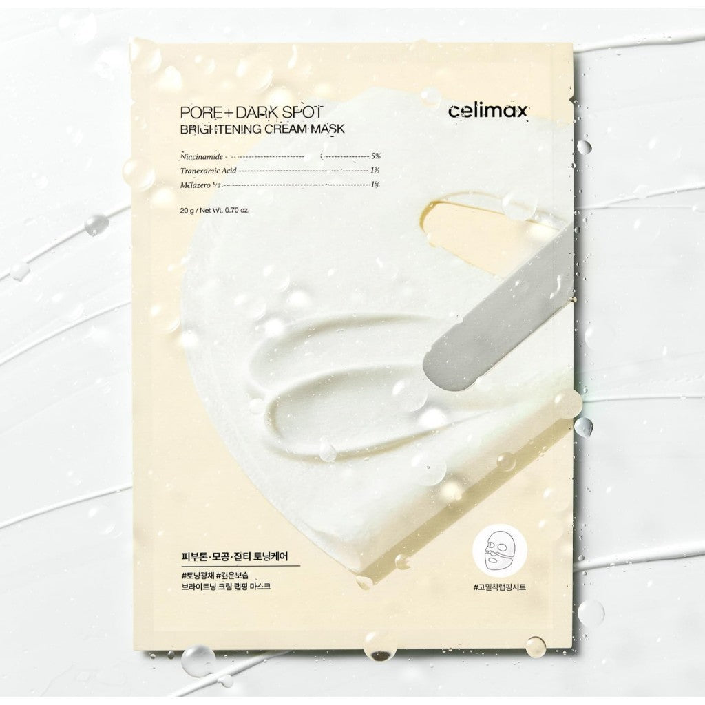 CELIMAX Pore+Dark Spot Brightening Cream Mask 2 Options