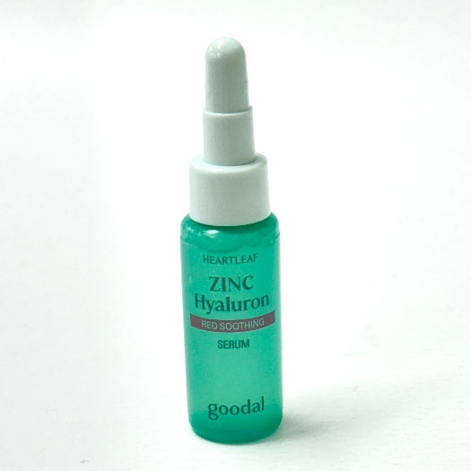 GOODAL HEARTLEAF ZINC Hyaluron Red Soothing Serum / 10ml, 30ml