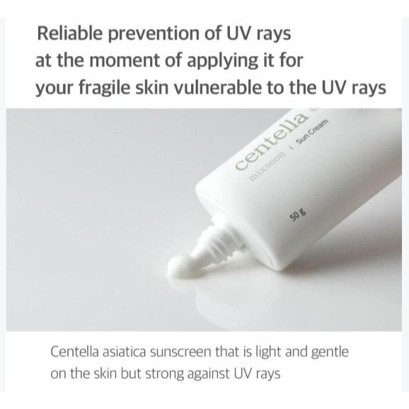 MIXSOON Centella Sun Cream 50+ PA++++, 50ml