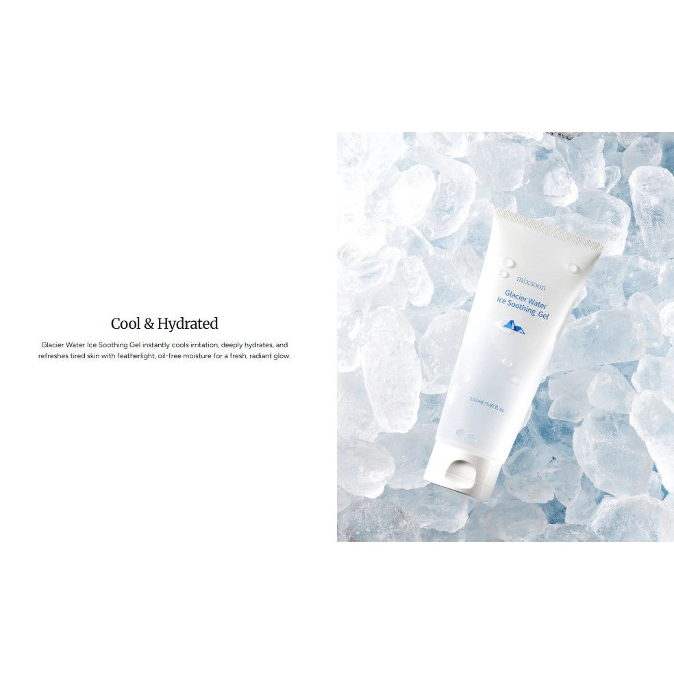 MIXSOON Glacier Water Ice Soothing Gel, 150ml