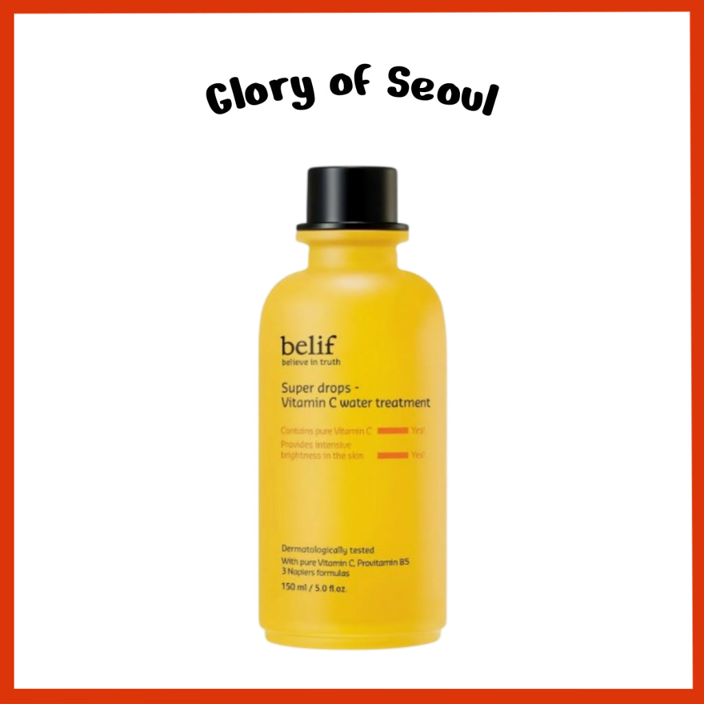 Tratamiento de agua con vitamina C Super Drops de BELIF, 150 ml