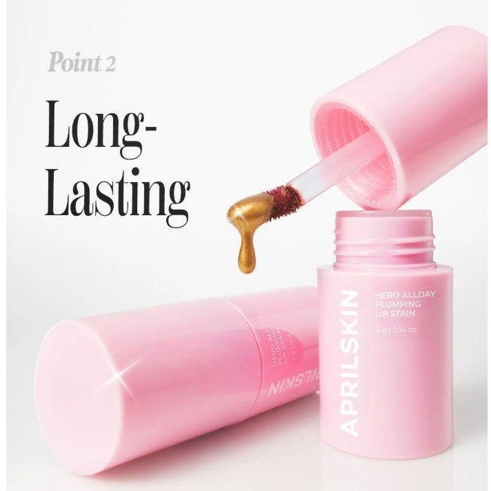 APRILSKIN Hero Allday Plumping Lip Stain, 4g
