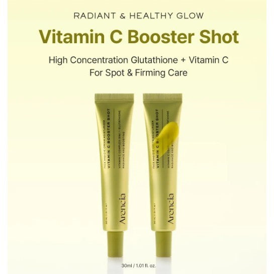 ARENCIA Vitamin C Booster Shot 30ml , Retinal Booster Shot 30ml