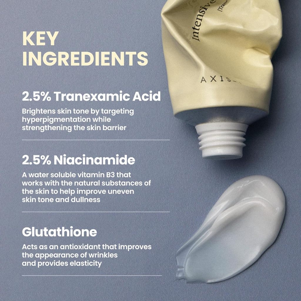 [NEW] AXIS-Y TXA 2.5% Intensive Brightening Cream, 50ml │ For Uneven Skin Tone · Deep Hydration