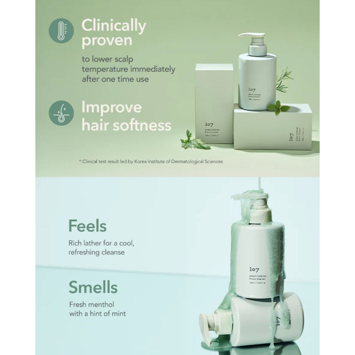 107 SCALP COOLING Breeze Shampoo 380ml