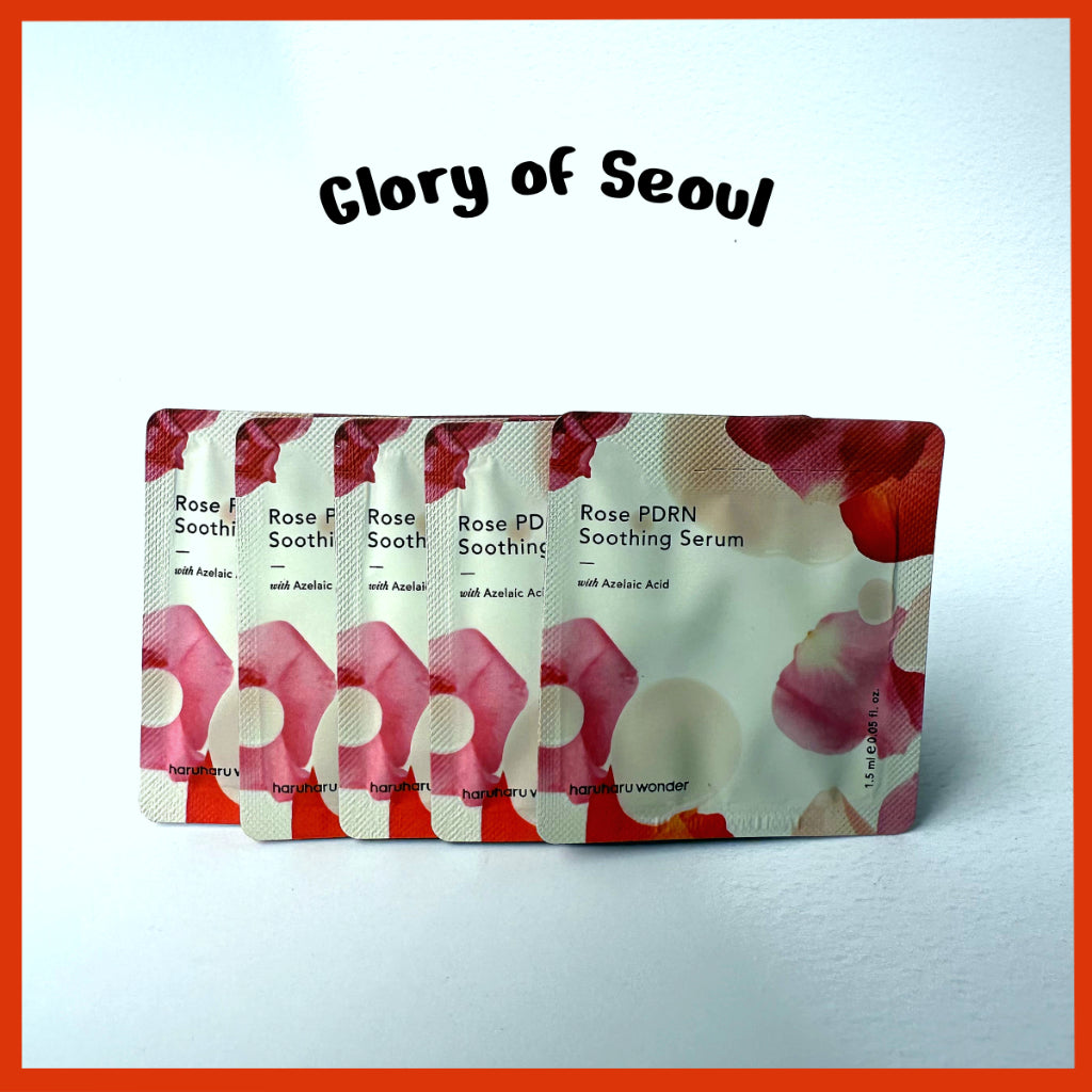 [SET] Sobre de Suero Calmante HARUHARU WONDER Rose PDRN (1.5ml*5ud)