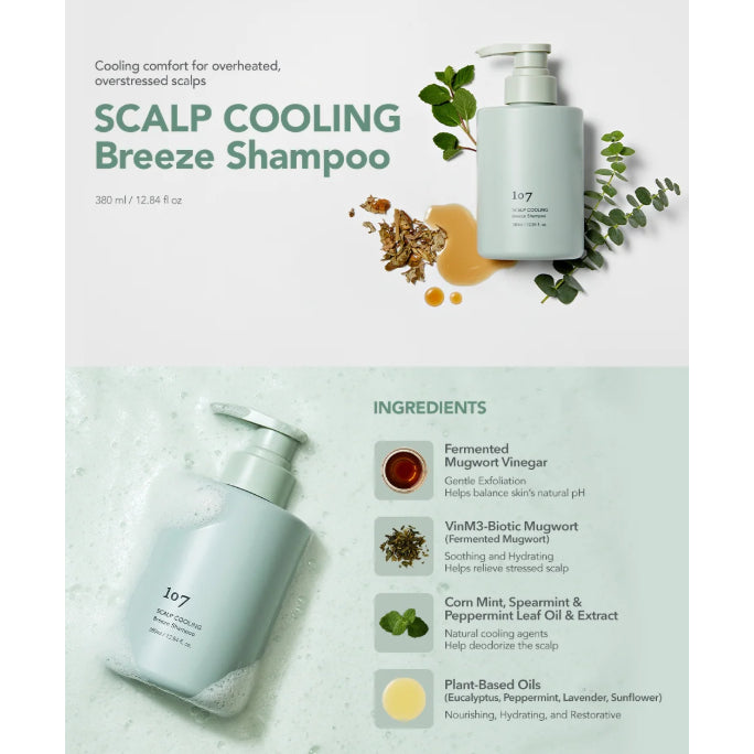 107 SCALP COOLING Breeze Shampoo 380ml