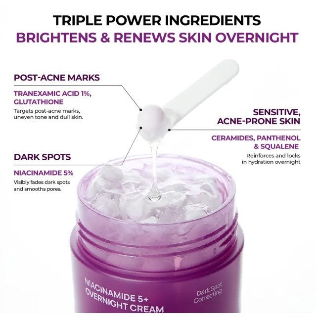 JUMISO Niacinamide 5 Plus Overnight Cream 50ml