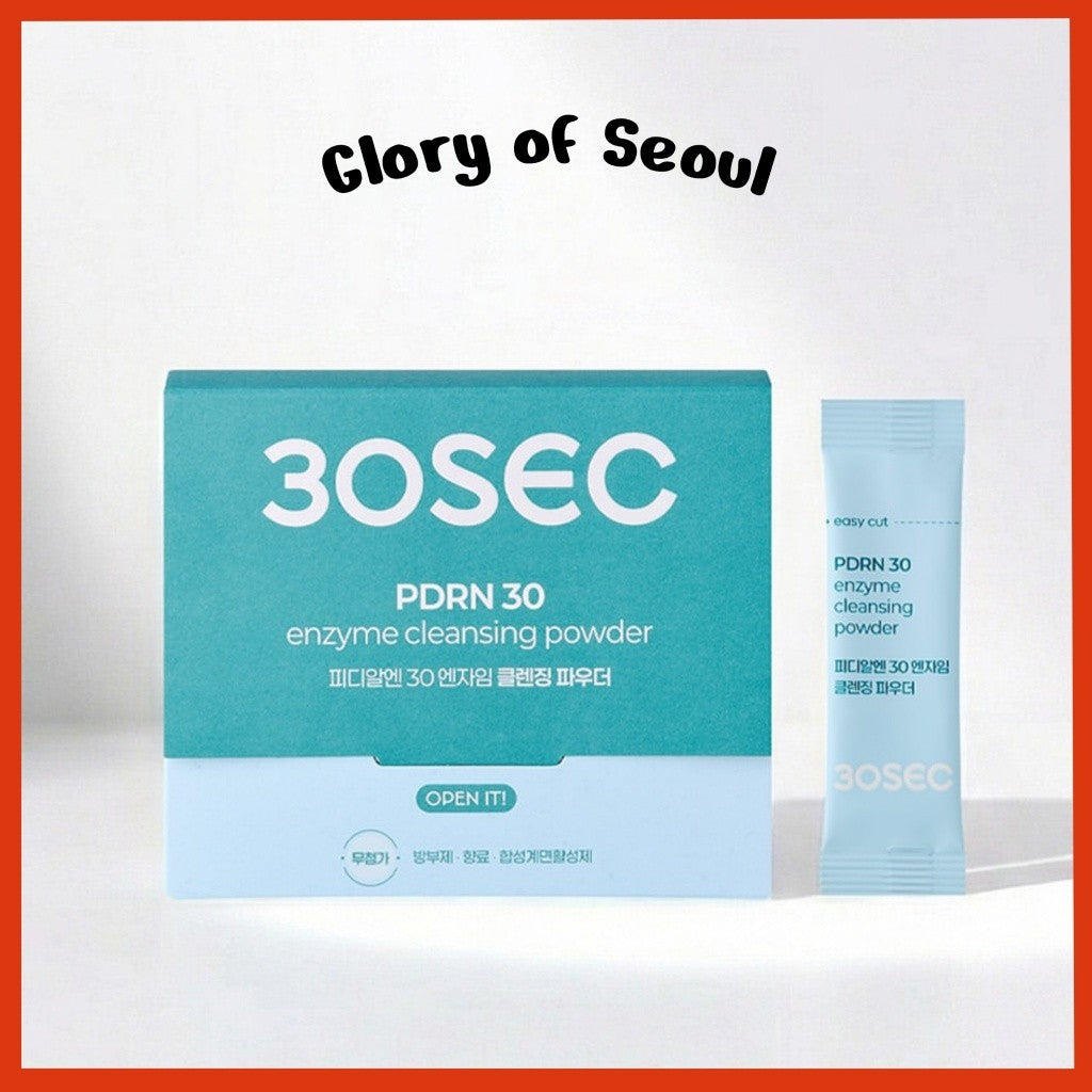 [NEW] 30SEC PDRN 30 Enzyme Cleansing Powder 300mg*24Sachets
