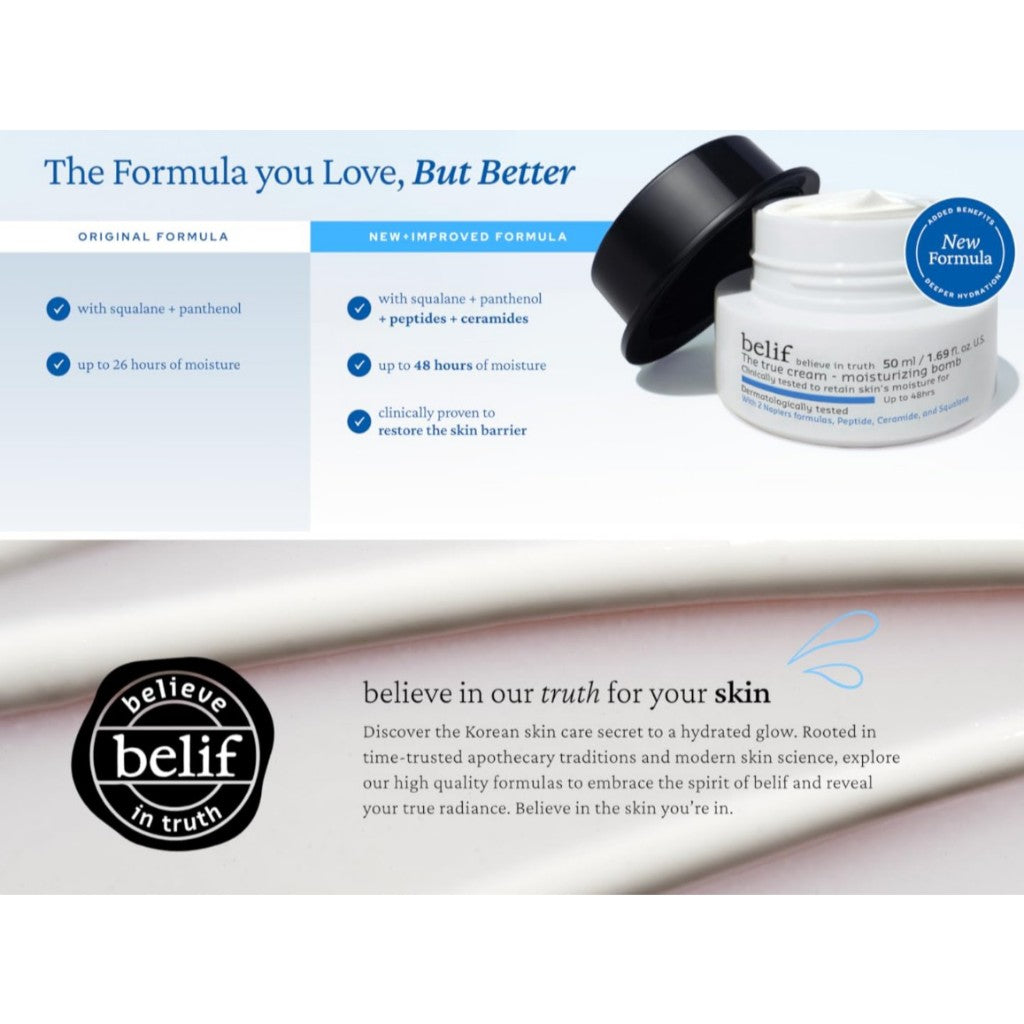 BELIF The True Cream Moisturizing Bomb, 50 ml