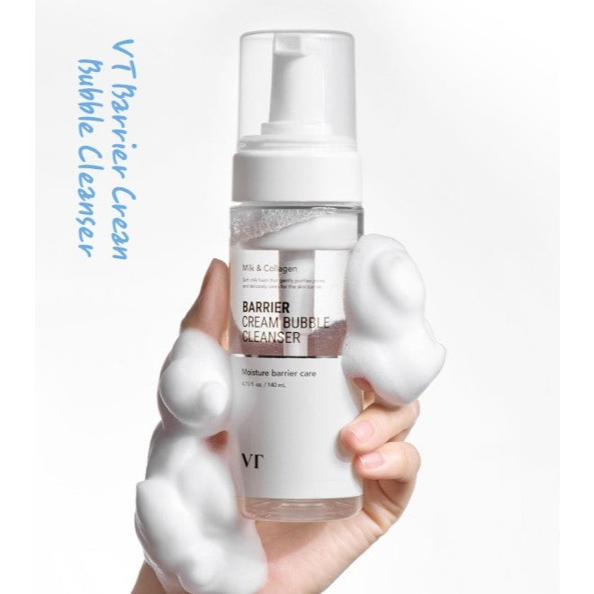 [NEW] VT COSMETICS Barrier Cream Bubble Cleanser 140ml