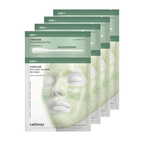 [NUEVO] CELIMAX Ji Woo Gae Cica Pha Peel 2-Step Gel Mask 2 Opciones