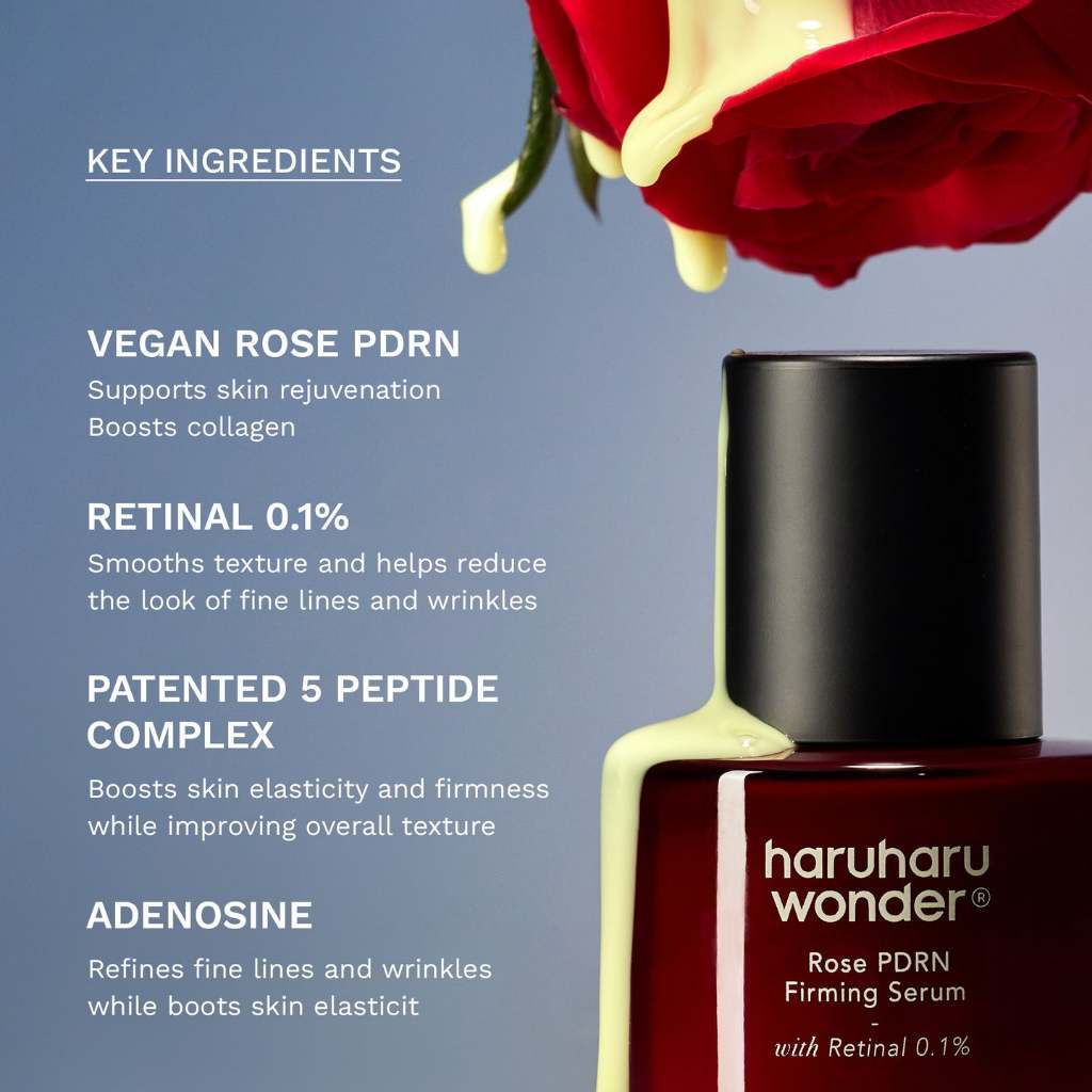 [NEW] HARUHARU WONDER Rose PDRN Soothing / Firming Serum 30ml