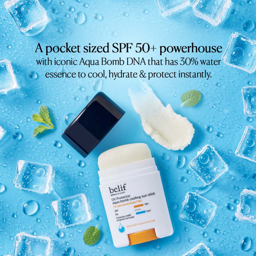 BELIF UV Protector Aqua Bomb Sun Stick, 14g (FPS50+/PA++++)