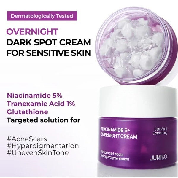 JUMISO Niacinamide 5 Plus Overnight Cream 50ml