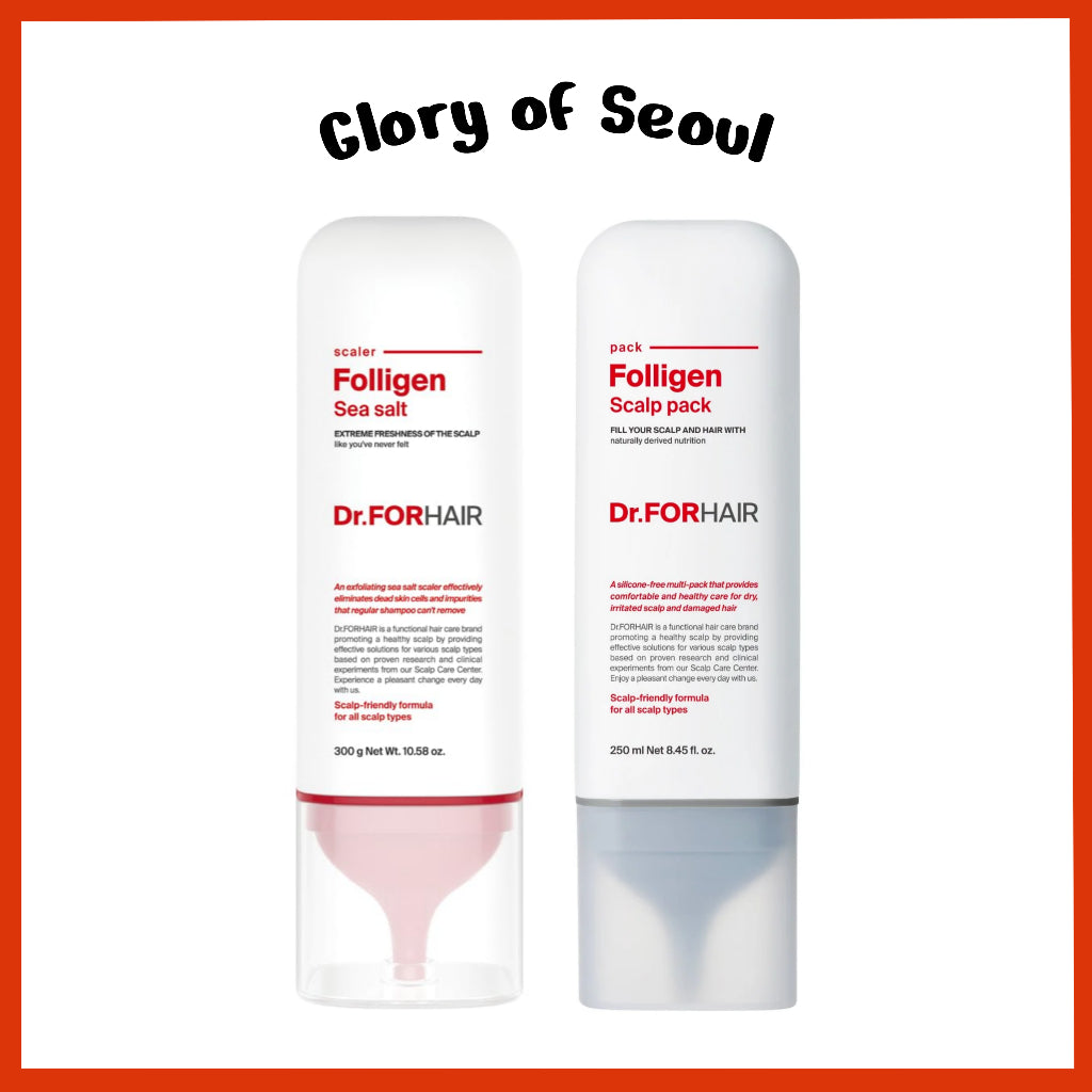 DR.FORHAIR Folligen Sea Salt, Scalp Pack 4 Options