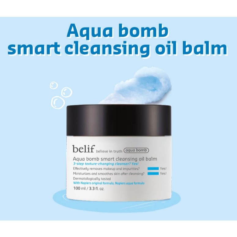 Bálsamo limpiador inteligente BELIF Aqua Bomb, 100 ml