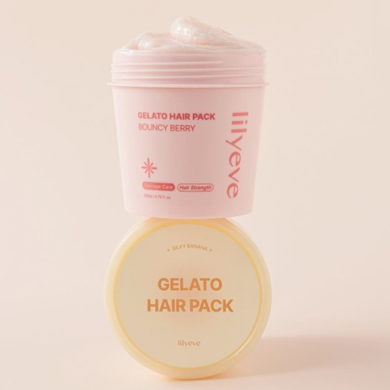 LILYEVE Repair Turn Gelato Hair Pack, 200ml / 2 Types