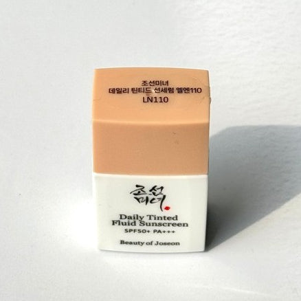 BEAUTY OF JOSEON Daily Tinted Fluid Sunscreen, 7ml / 2 Colors