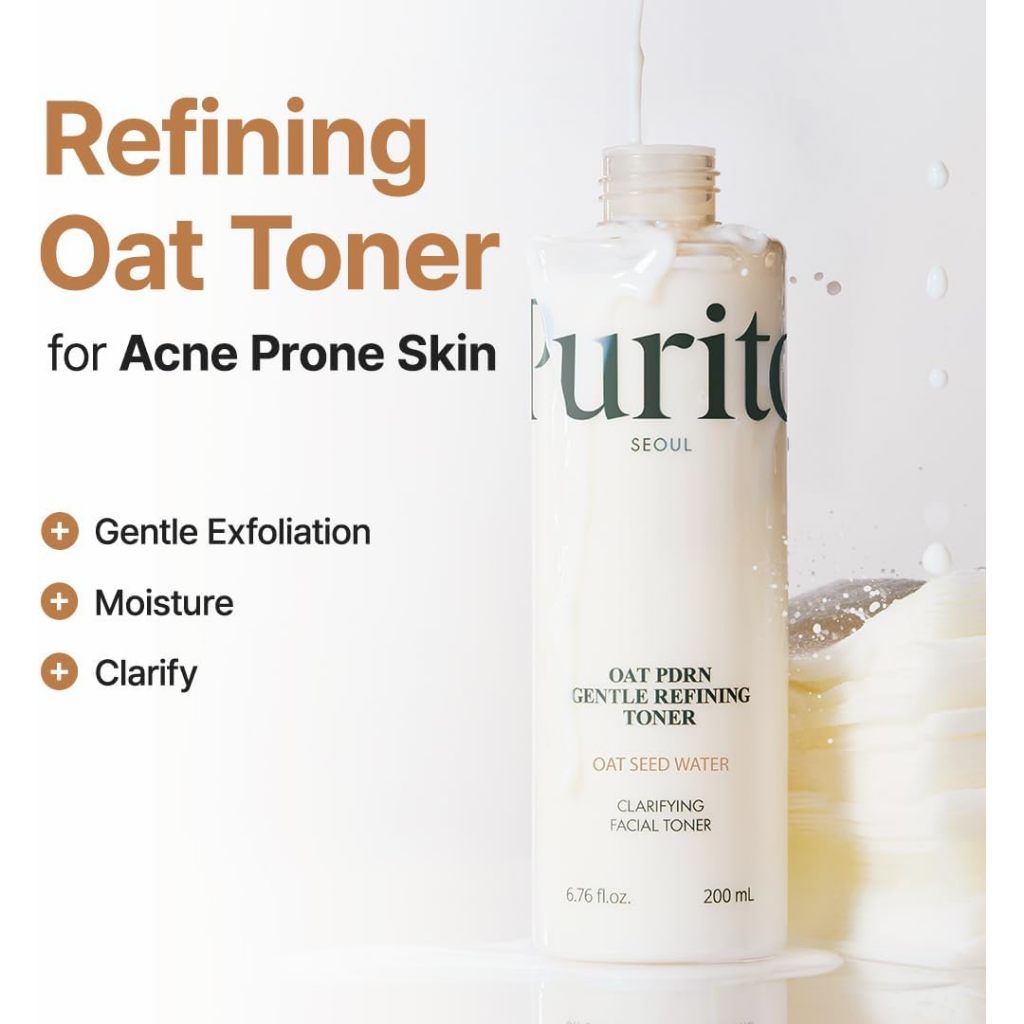 [RENEWED] Tónico Refinador Suave de Avena PDRN PURITO 200ml