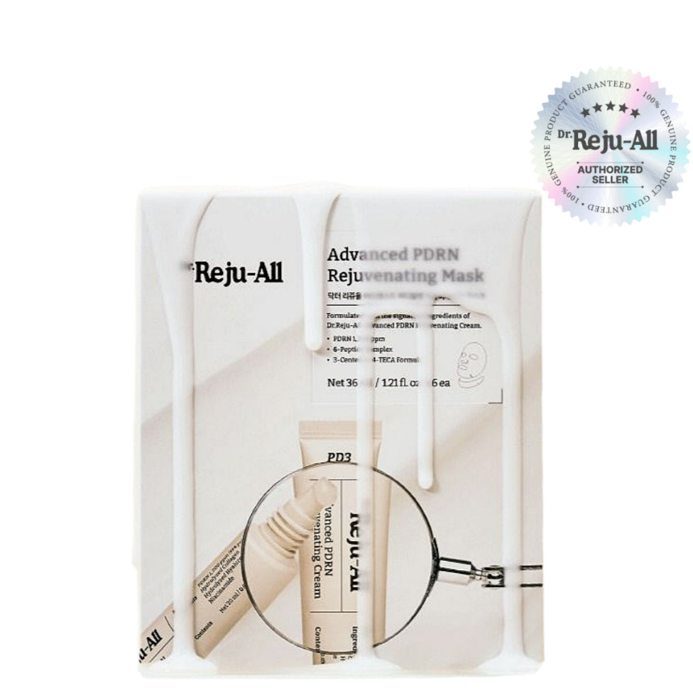 [NEW] [SET] DR.REJUALL Advanced PDRN Rejuvenating Mask 6Sheets 36ml