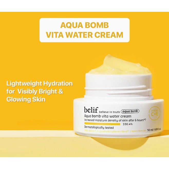 BELIF Aqua Bomb Vita Water Cream, 50ml