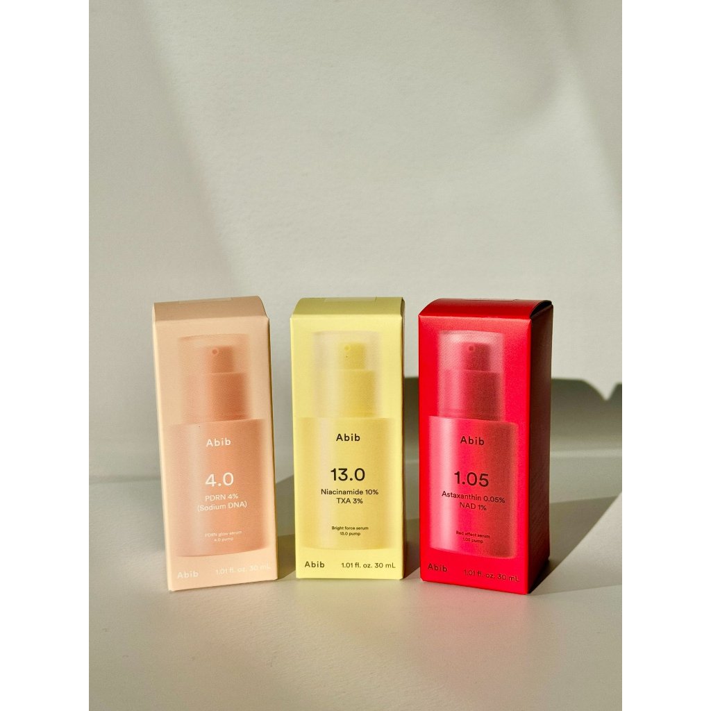 [New] ABIB Serum 30ml / 3Types (Bright Force Serum, Red Effect Serum, PDRN Glow Serum)