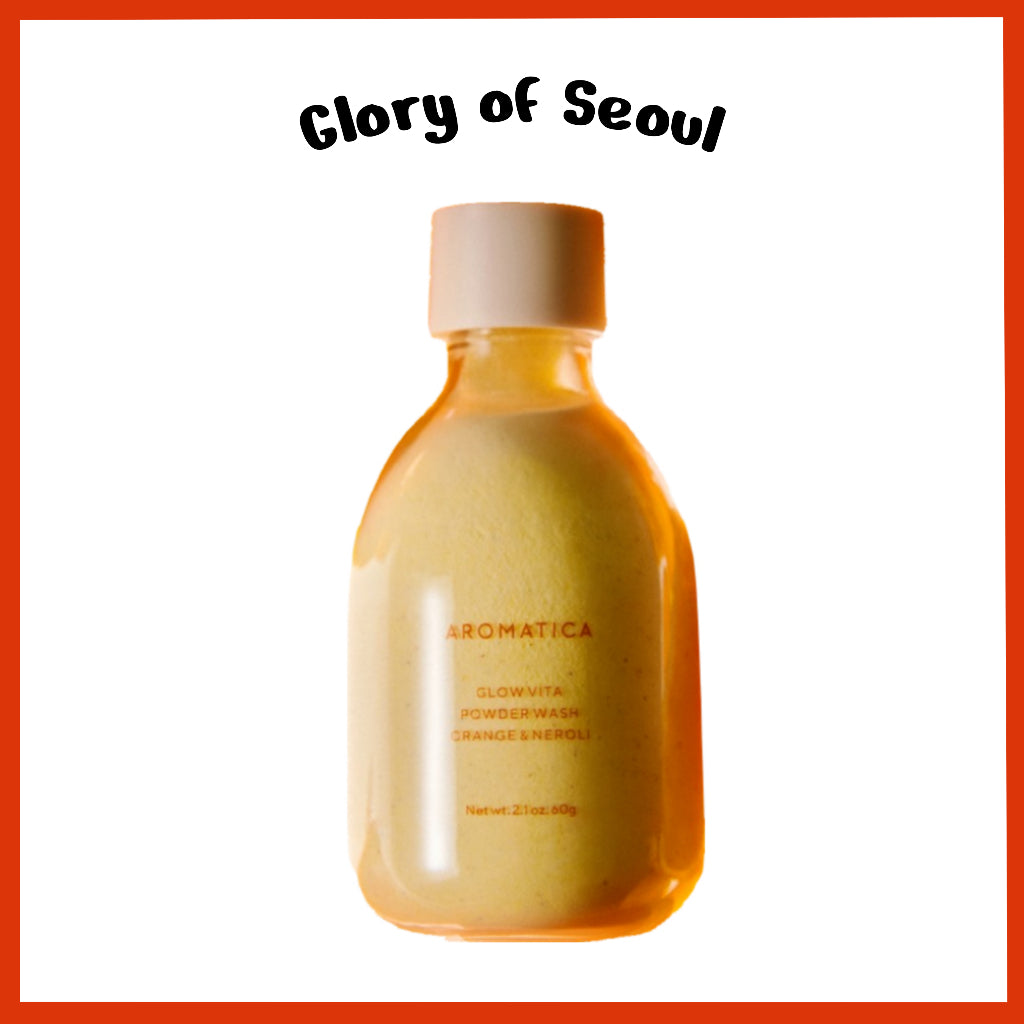 AROMATICA Glow Vita Powder Wash Naranja y Neroli 60g