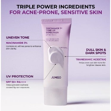 JUMISO Niacinamide 3+ Tone-up Sunscreen 40ml