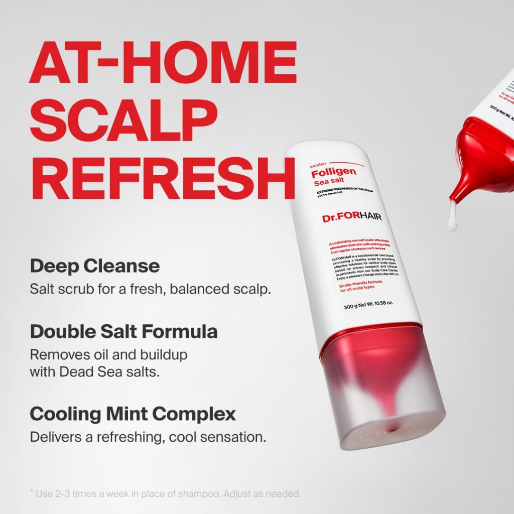 DR.FORHAIR Folligen Sea Salt, Scalp Pack 4 Options