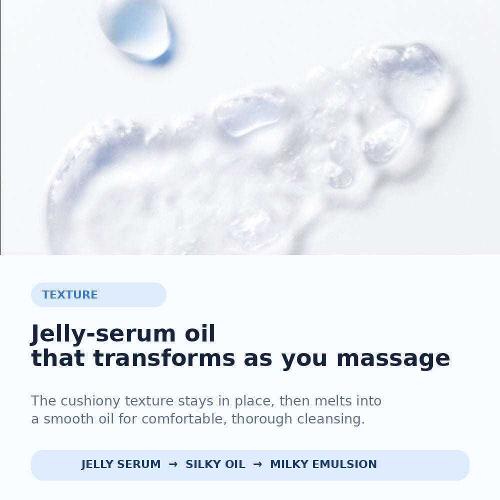 manyo Azulene Hyaluronic 2X Serum Oil Cleanser 200ml | Korean Cleansing Oil