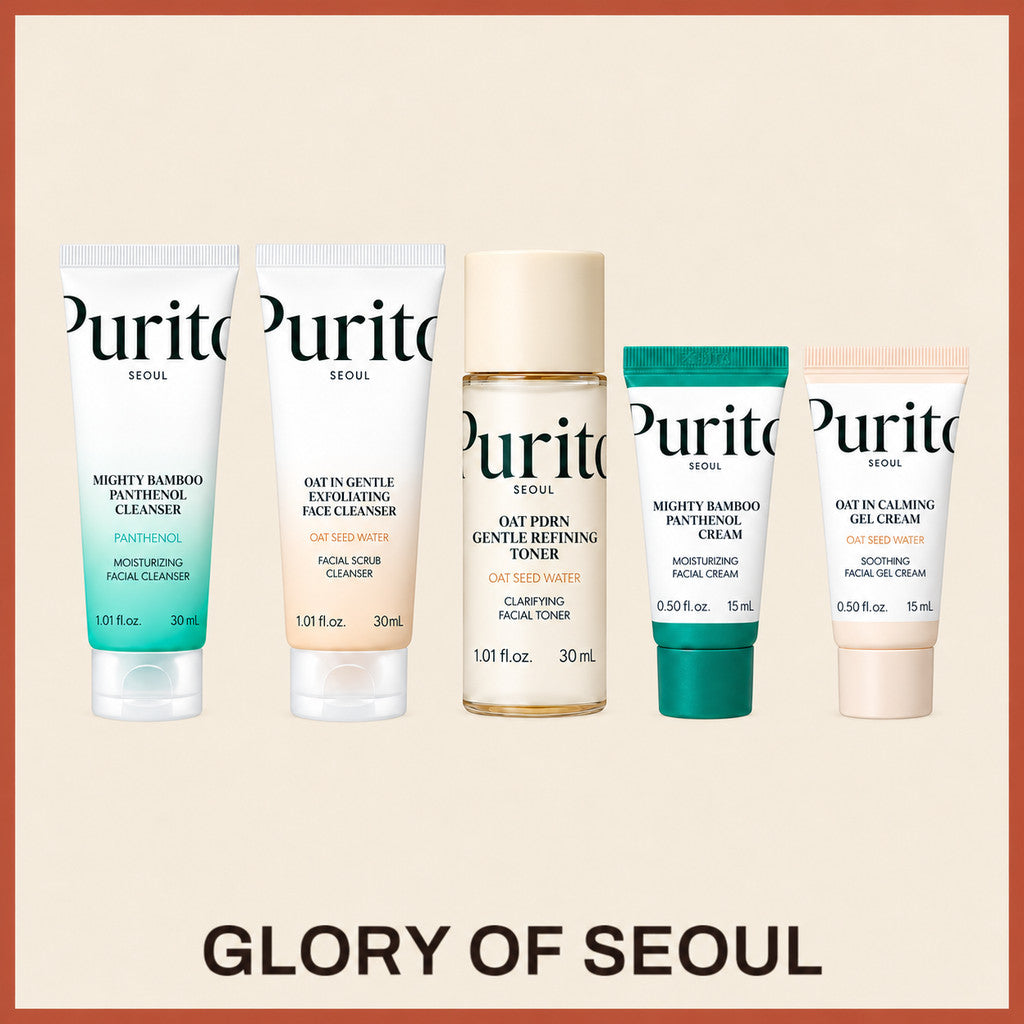 [Mini] PURITO SEOUL Skincare 5 Types 15ml / 30ml