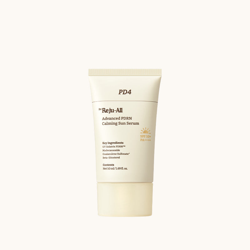 Sérum solar calmante avanzado PDRN Dr.Reju-All 50 ml SPF50+ PA++++ | Protector solar coreano