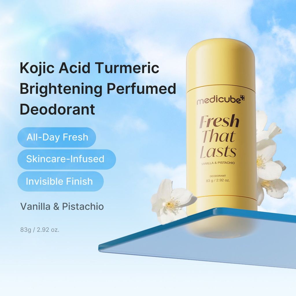 medicube Kojic Acid Brightening Deodorant Vanilla & Pistachio 2.92oz | Aluminum-Free