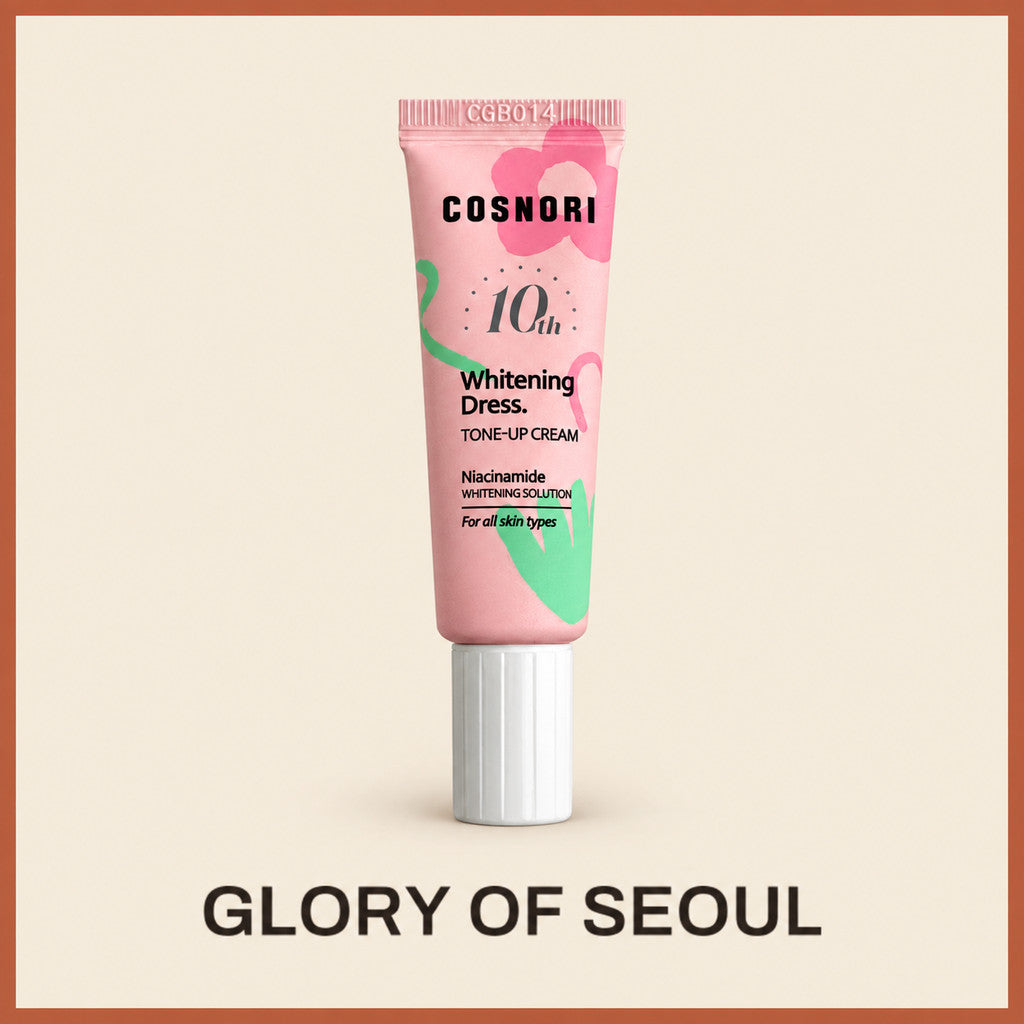 COSNORI Whitening Dress Tone-Up Cream Mini | Korean Brightening Face Cream