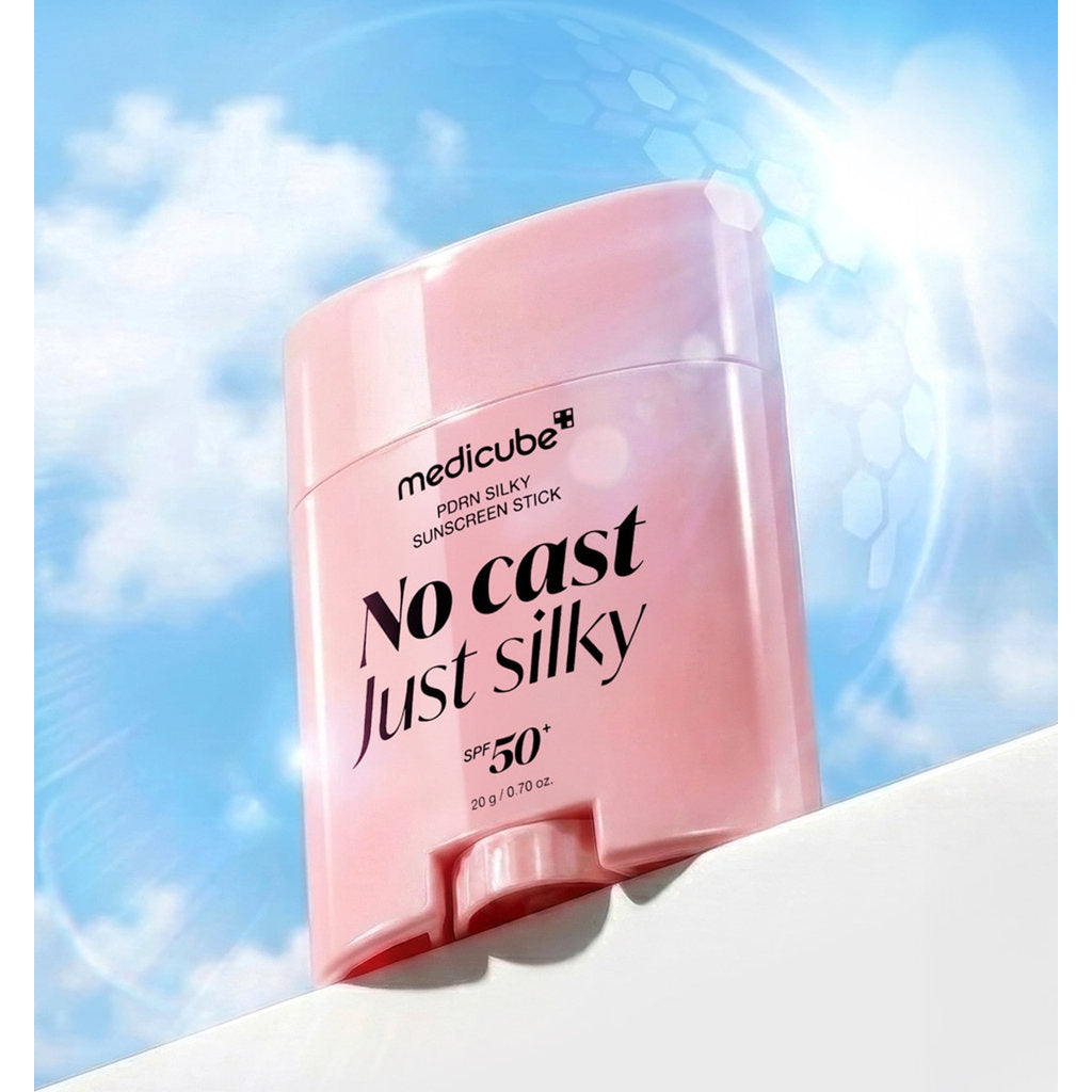 medicube PDRN Silky Sun Stick 20g SPF50+ PA++++ | No-Sebum Korean Sunscreen