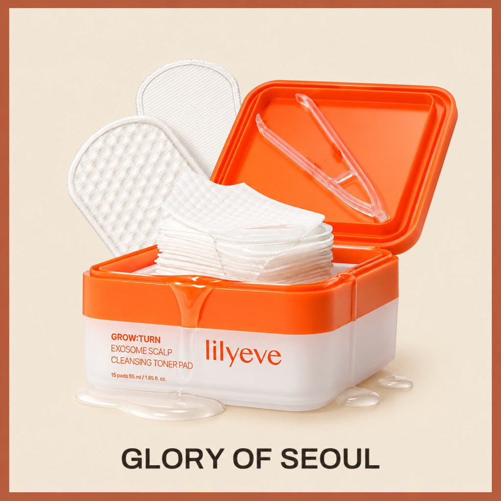 LILYEVE GROWTURN EXOSOME Scalp Cleansing TONER Pad 55ml