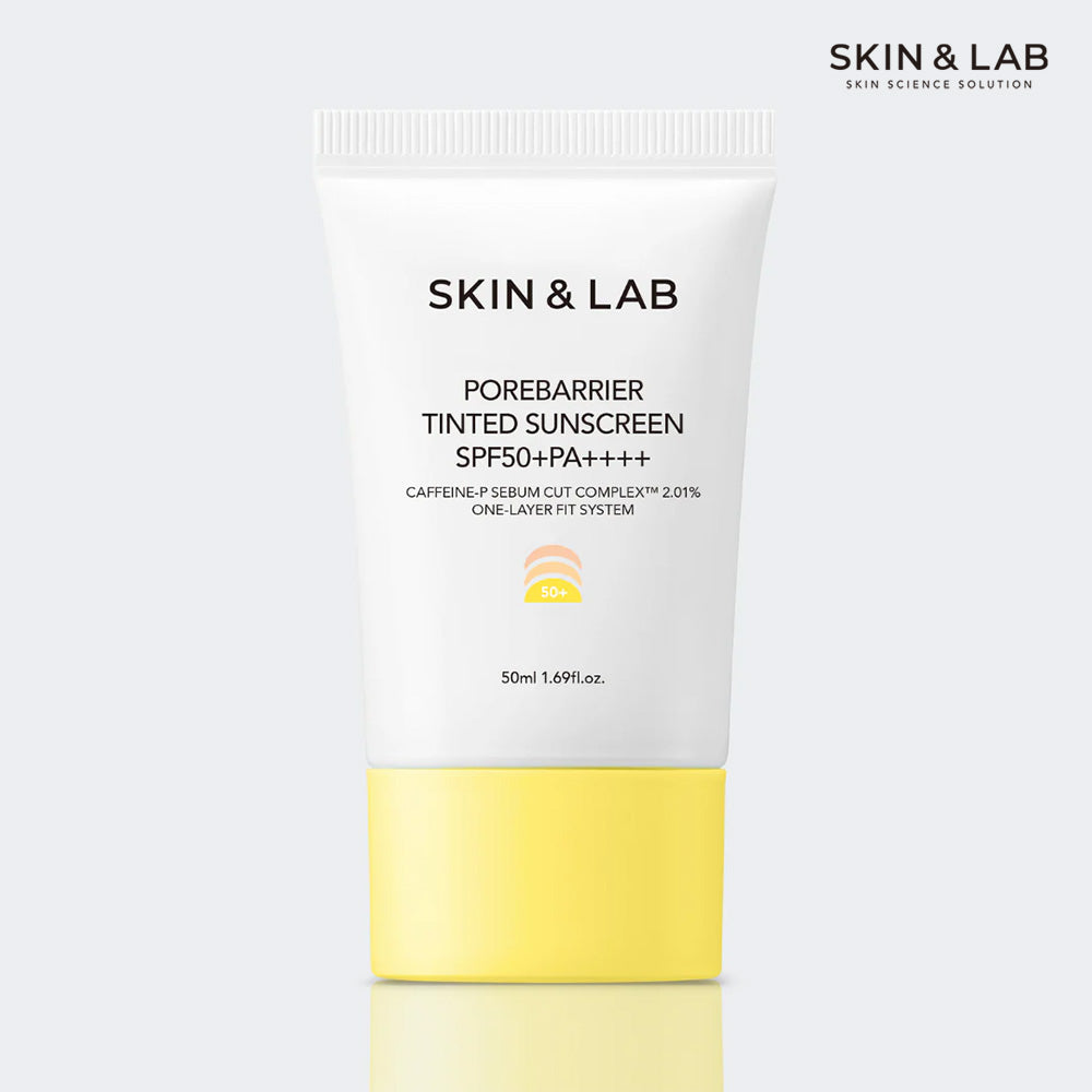 [SKIN&LAB] Porebarrier Tinted Sunscreen, 50mL | SPF50+ PA++++