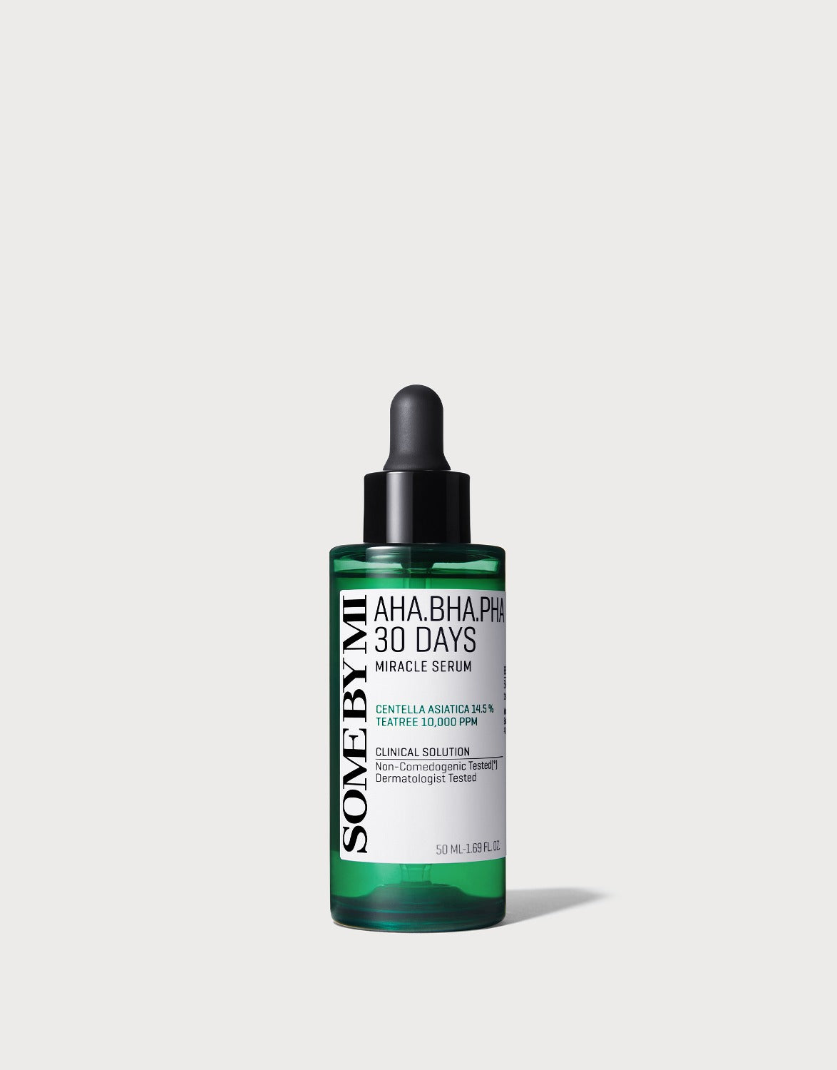SOME BY MI AHA BHA PHA 30 Days Miracle Serum - 1.69Oz, 50ml - Made from Tea tree Leaf Water for Sensitive Skin - Sebum, Blemish Care and Remove Dead Cells - Facial Skin Care