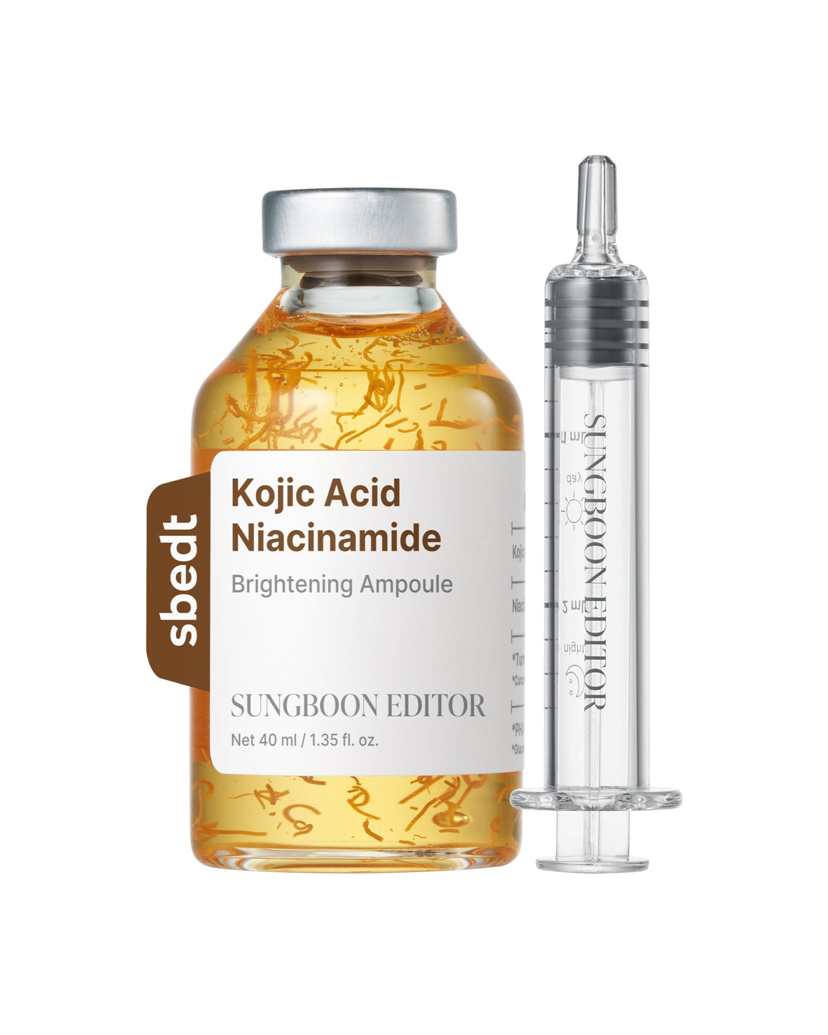 SUNGBOON EDITOR Kojic Acid Niacinamide Brightening Ampoule, 40mL