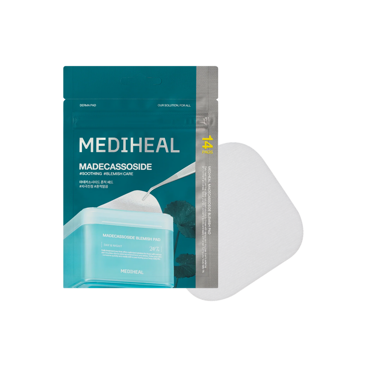 [TRIAL] MEDIHEAL Madecassoside Blemish Pad 14P