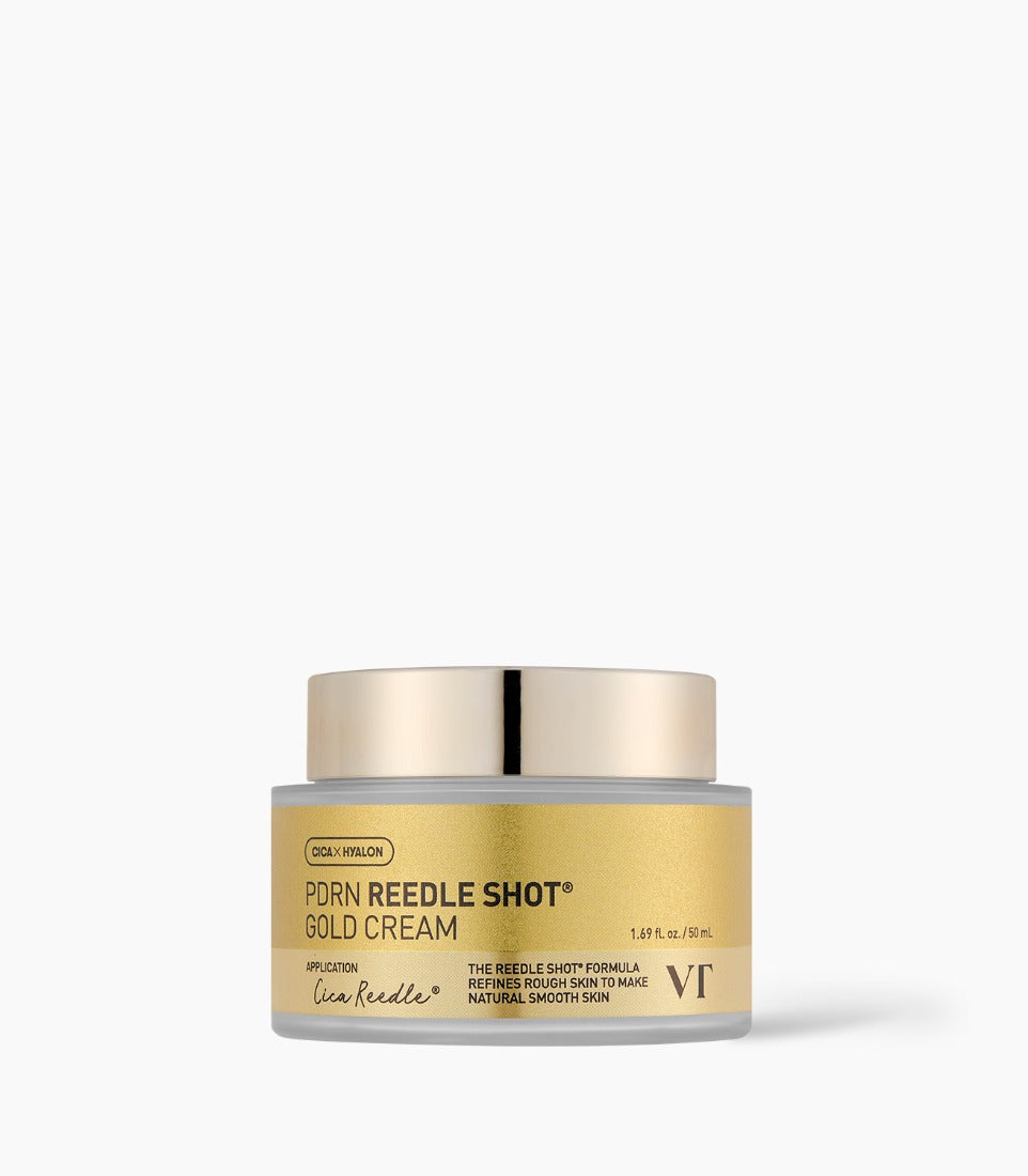 [NEW] VT COSMETICS PDRN Reedle Shot Gold Cream 50ml official product image