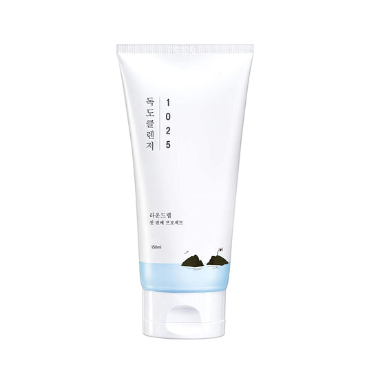 ROUND LAB 1025 Dokdo Cleanser 150ml / Moisturizing, Cleansing, Gentle, Bubbly Foam Cleanser (150ml)