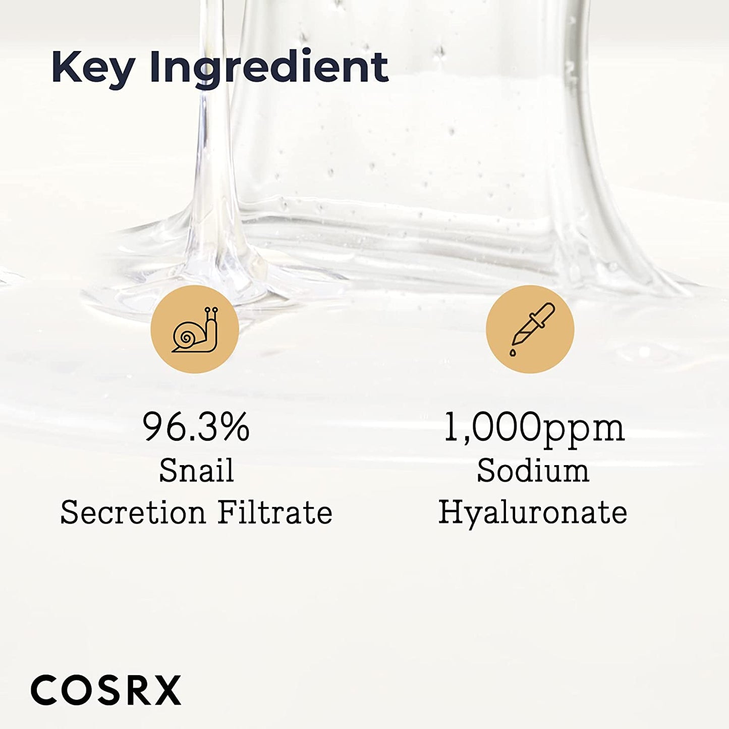 COSRX Snail Mucin 96% Power Repairing Essence 3.38 fl.oz, 100ml